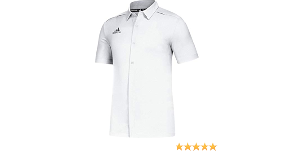 adidas game mode full button polo