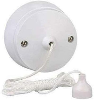 PIFCO 6Amp 1 Way Ceiling Pull Cord Switch 1.5m Cord