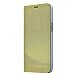 AICase Galaxy S8 Plus Case, Luxury Translucent View Window Sleep/Wake Up Function Cover Mirror Screen Flip Electroplate Plating Stand Full Body Protective Case for Samsung Galaxy S8 Plus(Gold)
