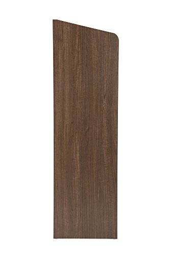 FIVEGIVEN Standing Lectern Podium Wood, Floor Lectern with Shelf Espresso