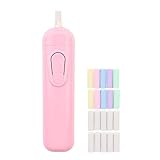 Electric Eraser Battery Operated Automatic School Supplies Stationery Child Gifts Pink