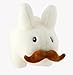 kidrobot Frank Kozik White Stache Labbit 14-Inch Plush Plush Figure Toys