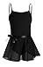 DANSHOW Girls' Camisole Tutu Dress Leotard with skirt
