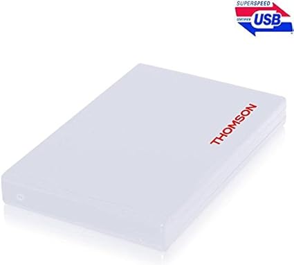 Thomson Primo25 1tw Disque Dur Externe 2 5 1 To Sata Blanc Amazon Fr Informatique