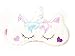 4 Pack Unicorn Sleep Mask Cute Unicorn Horn Soft Plush Blindfold Eye Cover Eyeshade for Teens Girls Women Plane Travel Nap Night Sleeping