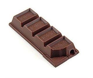 New Novelty Funny Creative Chocolate Candy Bar Shaped Pipe Cigarette Lighter