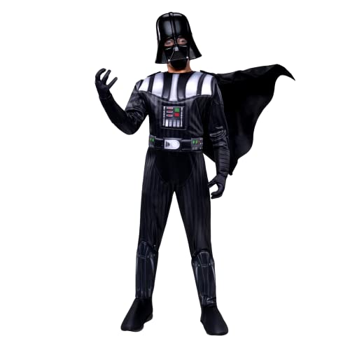 STAR WARS Jazwares Darth Vader Deluxe Youth Costume Deluxe Jumpsuit