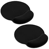 2 Pack Ergonomic Mouse Pad with Wrist Rest Support