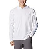 Columbia Men's Fork Stream Hoodie, White, Medium