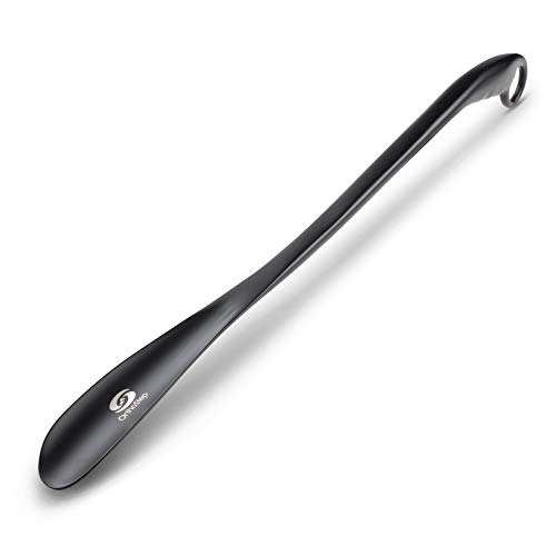 OrthoStep Shoe Horn Long Handle Metal 24 inch Durable and Sturdy for
