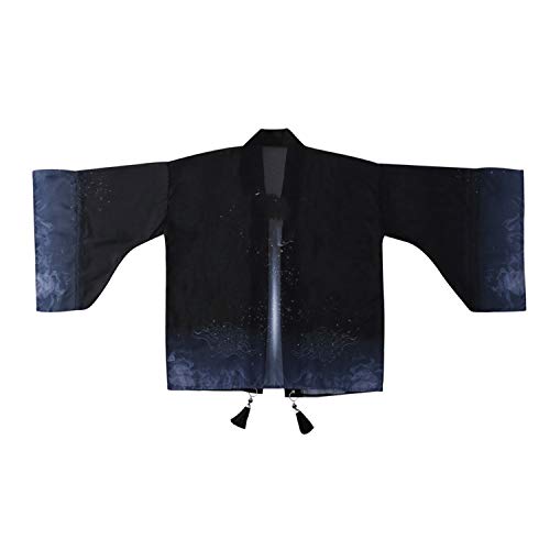 Japanese Kimono Yukata Japanese Kimonos Cardigan Men Summer Sunscreen Loose Dress Sl1302,As Picture3,One Size
