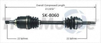 SurTrack SK-8060 CV Axle Shaft