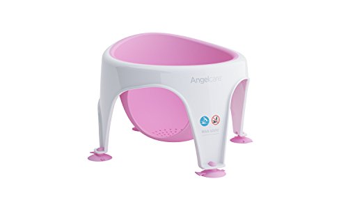 pink baby bath seat