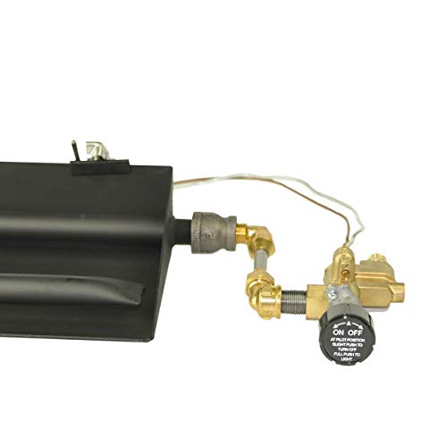 Dreffco Gas Vented Gas Log Fireplace Safety Pilot Kit (90K BTU Natural Gas)
