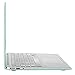MOSISO Plastic Hard Shell Case & Keyboard Cover Skin Only Compatible with MacBook Air 11 inch (Models: A1370 & A1465), Mint Green