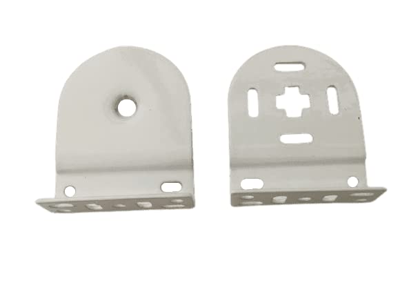 32mm White Unishade Roller Blind Brackets (RL1030-BRK2)