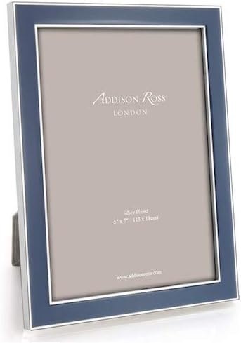 Addison Ross Denim Enamel Picture Frame (5x7)