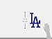 MLB Los Angeles Dodgers 12-Inch Vinyl Magnet