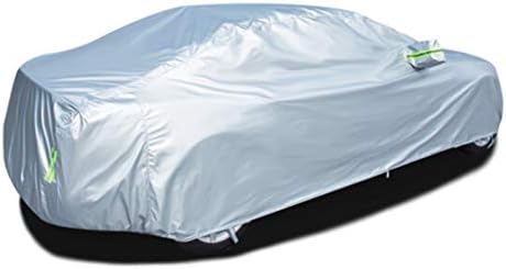 注目ブランドのギフト アウディa5 カーカバー日焼け止め防水防雨難燃剤耐久性のあるフォーシーズンズユニバーサルカーカバーと互換性 Color Silver Plus Velvet 驚きの値段で