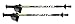 12 Survivors GeoTrek Trekking Poles,TS77000