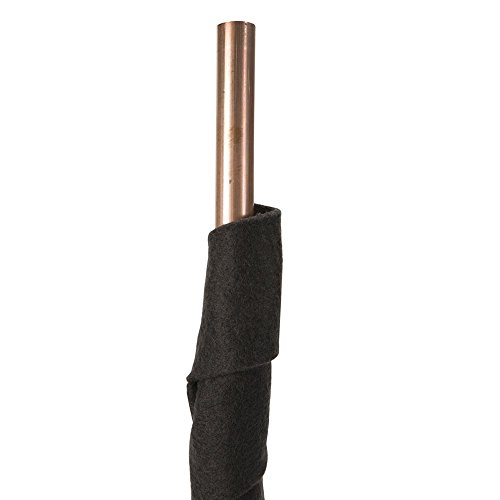 Duck Brand 1285244 Pipe Wrap Insulation for Hot or Cold Pipes, 3Inch Wide x 1/11Inch Thick x