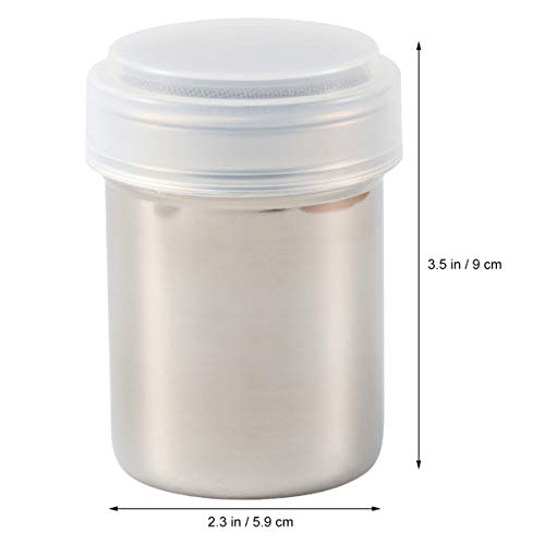 Yardwe 1 Pc Contenitori Peperoni Bottiglia Per Spezie in Acciaio Inossidabile Organizzatore Di Condimenti Da Cucina Barattolo Di Spezie Vaso Di Condimento Buco Denso - immagine 3