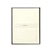 C.R. Gibson Vanilla Boxed Letter Papers with Envelopes, 40pc, 6'' W x 8'' H