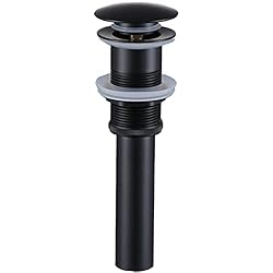 ZASLEME Bathroom Sink Drain Without Overflow, Push