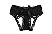 E-Laurels Lace Midnight Bow-Tie Panties Women Underwear (XL, Black)