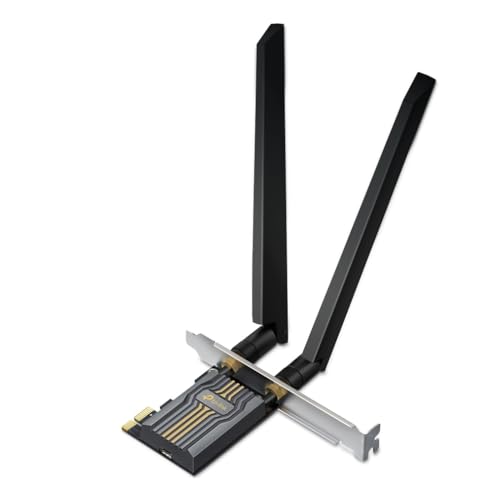 TP-Link Archer TBE400E-Tarjeta WiFi PCIe, 2882 Mbps, WiFi 7, Bluetooth 5.4