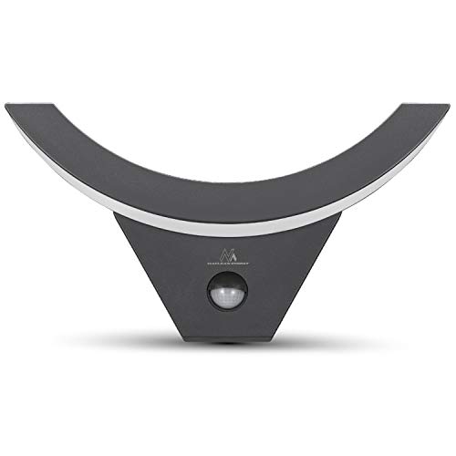 Maclean MCE290 Decoratieve LED-lamp met infrarood bewegingssensor wandlamp binnenlamp buitenverlichting 800lm 10W IP54… - Afbeelding 3