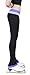 Figure Skating Pants with 2-Tones Waistband (Purple, Adult Medium)