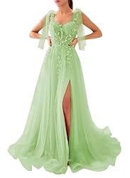 Dymaisei Sweetheart Lace Prom Dresses Spaghetti
