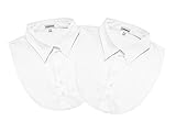 Igotcollared Women's Dickey Dicky Faux Detachable White Collars