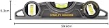 Stanley Fatmax Torpedo Level 25 cm Aluminium Magnetic Base 3 Vials view 10