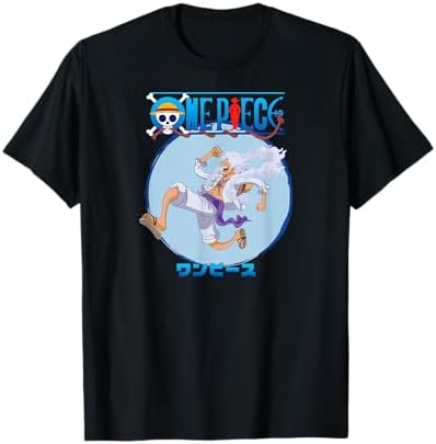 Amazon.com: One Piece Anime Men's Short Sleeve T-Shirt Gear 5