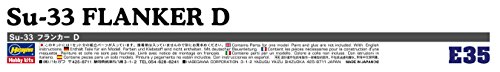 HASEGAWA 01565 1/72 SU-33 Flanker D