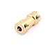 uxcell 2mm to 4mm Copper DIY Motor Shaft Coupling Joint Connector for Electric Car Toy