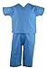 Scoots Infant Scrubs, Blue, 12-18 Months