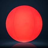 SHINYBALL Beach Ball LED Light Waterproof Glow 3 Colors – Night Outdoor Activity, Beach Pool Camping Decoration Lamp for Children Kids