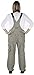 Rosies Work Wear Overalls for Women| Work & Gardening Cotton Bib Overalls with Knee Pads & Multiple Tool Pockets (Small, Tan)
