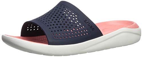 crocs literide navy melon