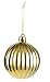 Gold Christmas Ornament Balls, Matte, Glitter, and Textured Ornaments Set (1.5 In, 48 Pack)