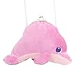 Pink Dolphin Plush Clasp Purse By Wild Republic