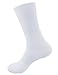 BambooMN Blank Sublimation Socks SubReady Performance Crew Socks, White Blank, 16x16cm, 4 Pairs