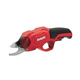 Sun Joe PJ3600C-RED Cordless Rechargeable Power Pruner, Red