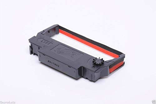 ERC-30 34 38 Ribbon Ink Cartridge Receipt Printer Black and Red, ERC30 Compatible with Epson Printer SNBC BTP-M280, BTP-M280A, BTP-M280B, BTP-M280D, BTP-M300, POS (6 Pack)