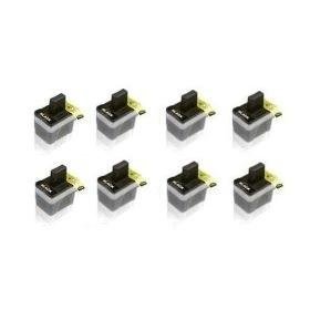 Brother Compatible LC41 Black 8-Pack Ink Cartridge Value Pack - Brother MFC 210C,420cn,620cn,3240c,3340cn,5440cn,5840cn,1840c,2440c,1940cn