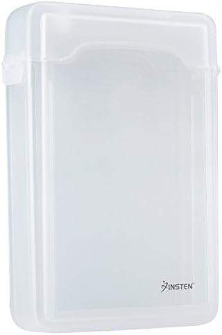 Insten 2 packs Clear 3.5 INCH SATA HDD Hard Drive Storage Case