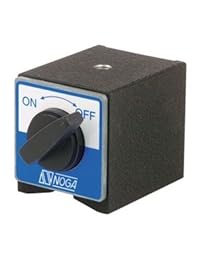 NOGA Soporte Magnético Cama modelo: dg0036 Auto Power: Interruptor de encendido apagado Holding Power: 176 libras. Con Hilo 8 mm Dimensiones: 1 7 8" X 2 3 8" x 2"